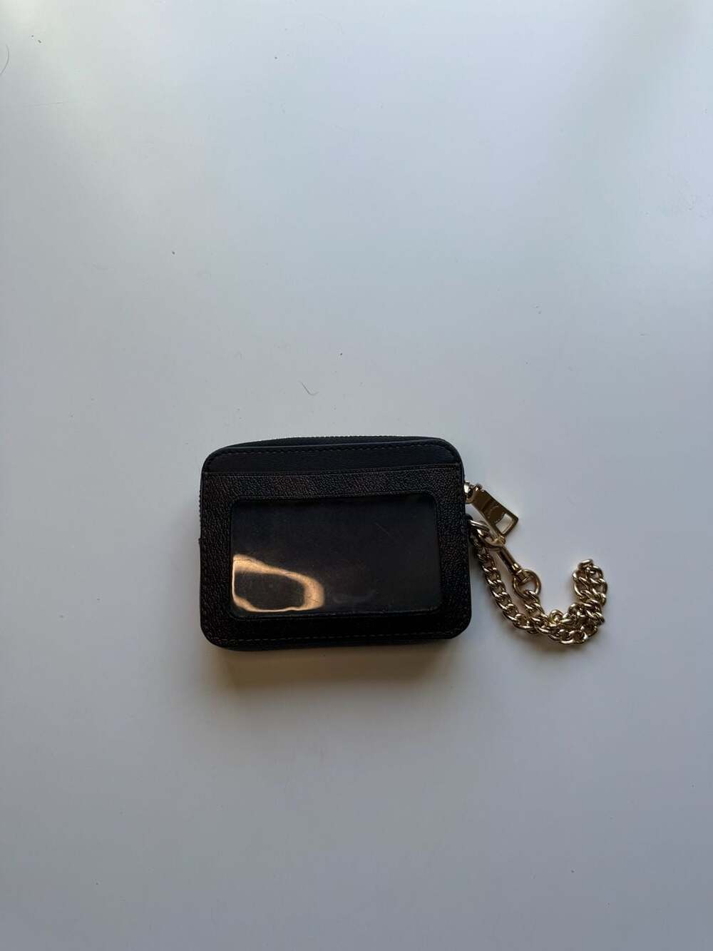 Coach Zip Card Case In Signature Canvas - Picture 3 of 5